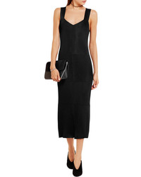 schwarzes Strick Kleid von Calvin Klein Collection