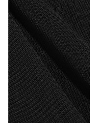 schwarzes Strick Kleid von Calvin Klein Collection