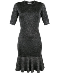 schwarzes Strick Kleid von Lanvin