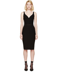 schwarzes Strick Kleid von Nina Ricci