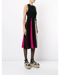 schwarzes Strick Kleid von Proenza Schouler