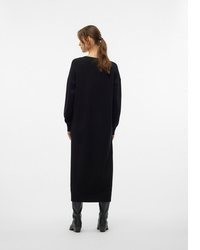 schwarzes Strick Kleid von Vero Moda
