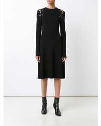 schwarzes Strick Midikleid von Proenza Schouler