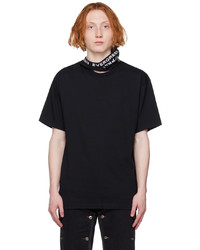 schwarzes Strick T-Shirt mit einem Rundhalsausschnitt von Y/Project