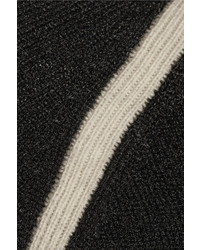 schwarzes Sweatkleid von Karl Lagerfeld