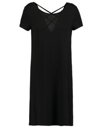 schwarzes Sweatkleid von Only