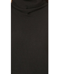 schwarzes Sweatkleid von DKNY