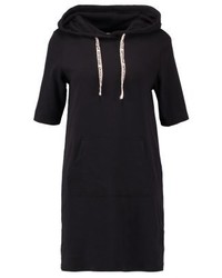 schwarzes Sweatkleid von TWINTIP