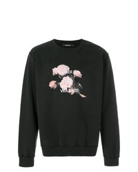 schwarzes Sweatshirt mit Blumenmuster von Misbhv