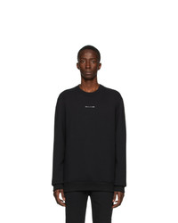schwarzes Sweatshirt von 1017 Alyx 9Sm