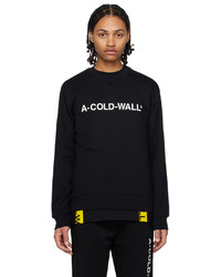 schwarzes Sweatshirt von A-Cold-Wall*