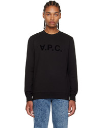 schwarzes Sweatshirt von A.P.C.
