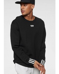 schwarzes Sweatshirt von adidas Originals