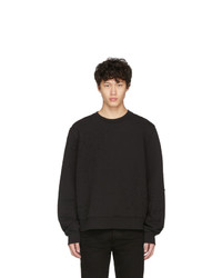 schwarzes Sweatshirt von Amiri