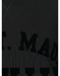 schwarzes Sweatshirt von MM6 MAISON MARGIELA