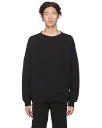 schwarzes Sweatshirt von Balmain
