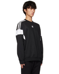 schwarzes Sweatshirt von adidas Originals