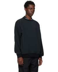 schwarzes Sweatshirt von Nanamica
