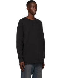 schwarzes Sweatshirt von Acne Studios