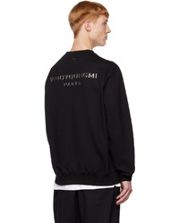 schwarzes Sweatshirt von Wooyoungmi