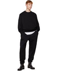 schwarzes Sweatshirt von Wooyoungmi