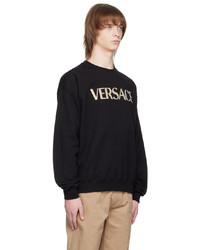 schwarzes Sweatshirt von Versace