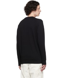 schwarzes Sweatshirt von MAISON KITSUNÉ