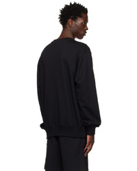 schwarzes Sweatshirt von Helmut Lang