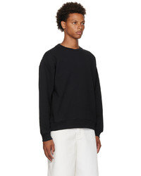 schwarzes Sweatshirt von Dries Van Noten