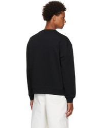 schwarzes Sweatshirt von Dries Van Noten