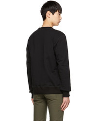 schwarzes Sweatshirt von Naked & Famous Denim