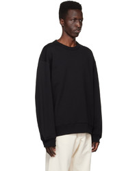 schwarzes Sweatshirt von Dries Van Noten