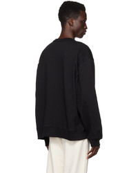 schwarzes Sweatshirt von Dries Van Noten