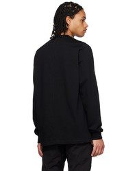 schwarzes Sweatshirt von Rick Owens