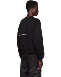 schwarzes Sweatshirt von Spencer Badu