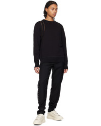 schwarzes Sweatshirt von Alexander McQueen