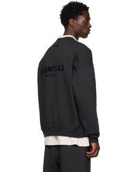 schwarzes Sweatshirt von Essentials