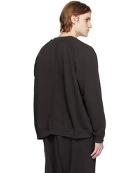 schwarzes Sweatshirt von Jan Jan Van Essche