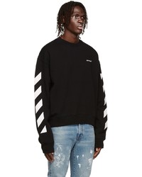 schwarzes Sweatshirt von Off-White