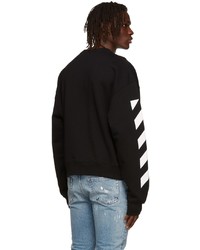 schwarzes Sweatshirt von Off-White