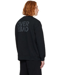 schwarzes Sweatshirt von OVER OVER