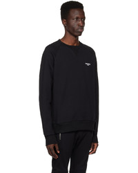 schwarzes Sweatshirt von Balmain