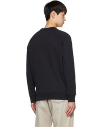 schwarzes Sweatshirt von MAISON KITSUNÉ