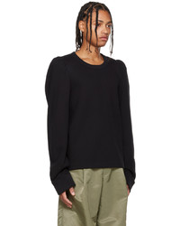 schwarzes Sweatshirt von Dries Van Noten