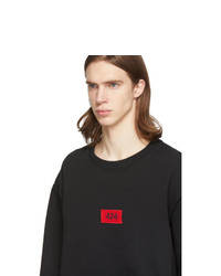 schwarzes Sweatshirt von 424