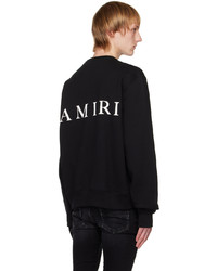 schwarzes Sweatshirt von Amiri