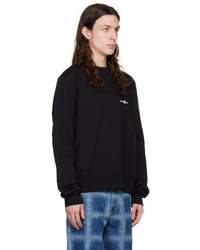 schwarzes Sweatshirt von Amiri