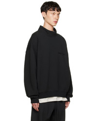 schwarzes Sweatshirt von Essentials