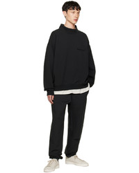 schwarzes Sweatshirt von Essentials