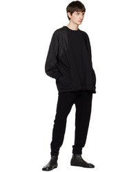 schwarzes Sweatshirt von Isabel Benenato